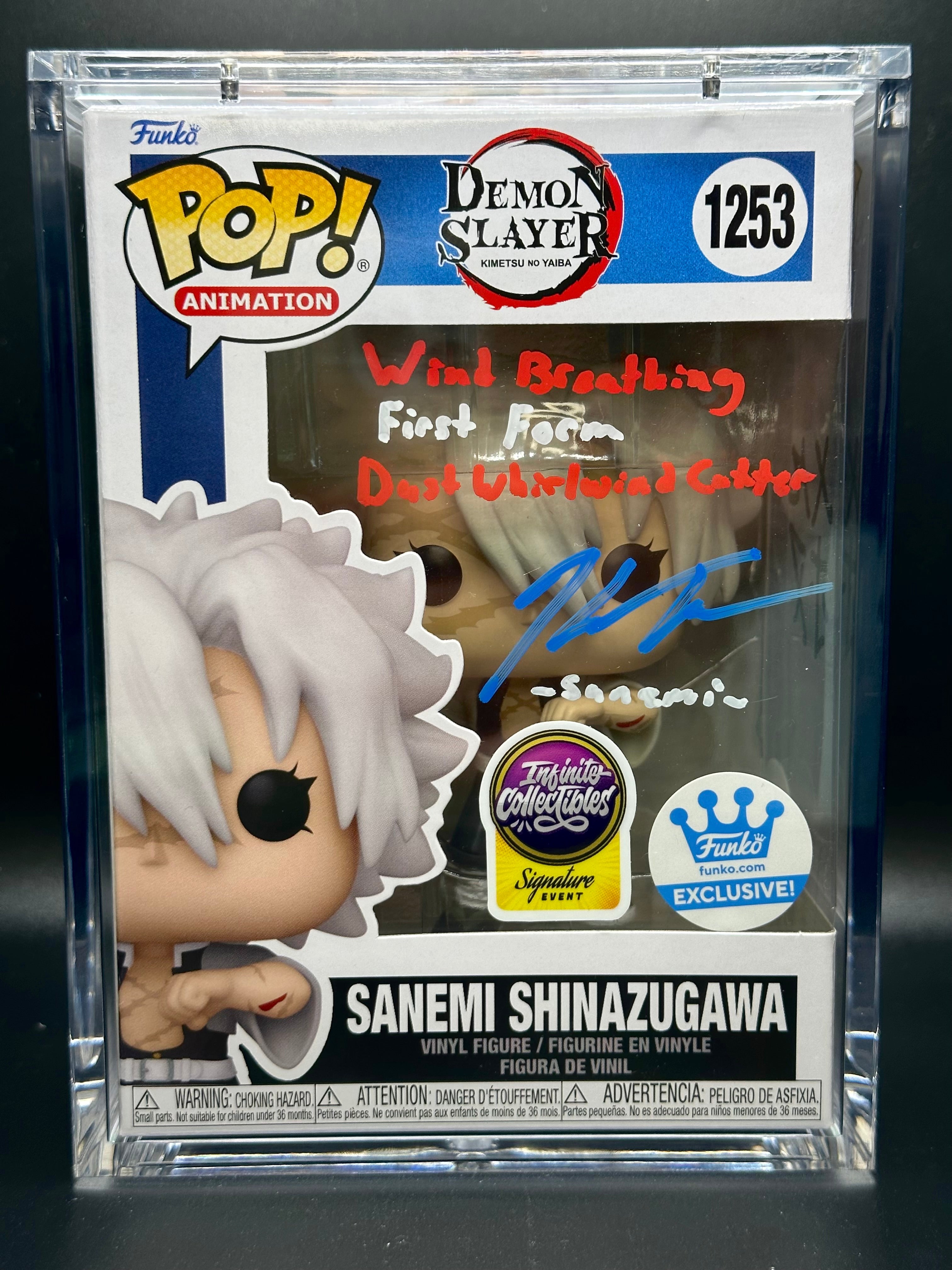 Tanjiro Kamado orders Gitd 873 Funko Pop! - Demon Slayer (Signed with JSA)