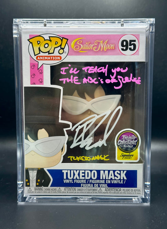 Funko Pop! Sailor Moon: Tuxedo Mask SIGNED by Robbie Daymond (JSA Certified)