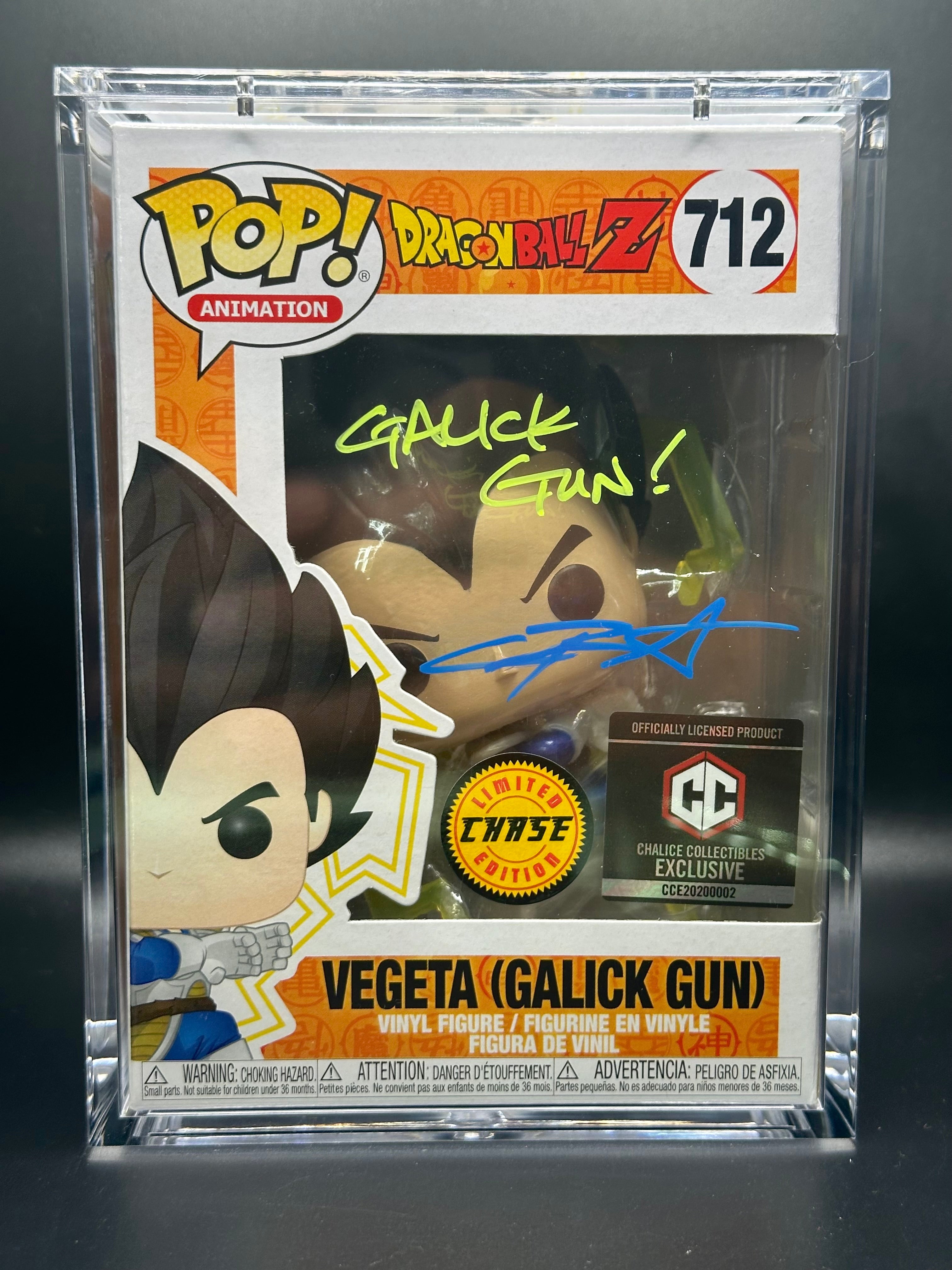 Store Chris sabat signed Vegeta funko pop