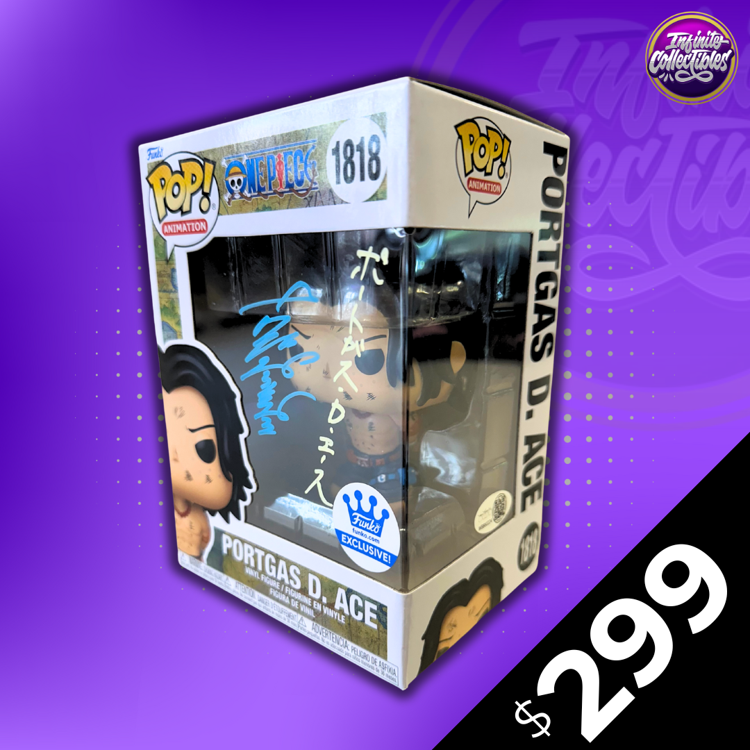 Portgas D. Ace Signed by JVA Toshio Furukawa